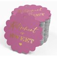 thumbnail image 4 of Inkdotpot Gold Foil Paper Hang Tags Retirement Is Sweet Text Favor Tags 100 Pieces, 4 of 6