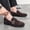 Coffee, variant on TIMIFIS Mens Casual Shoes Fashion Sneakers Dress Shoes for Men Walking Shoes Business Office Comfort Loafers ummer