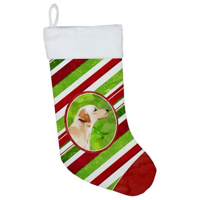 Carolines Treasures Snowflakes Labrador Retriever Yellow Christmas-Stockings, Multicolor
