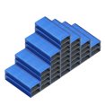 thumbnail image 1 of Unique Bargains Staples for Stapler, 2 Pack #10 Mini 3/16 Inch Length Staples for Office Supplies, Blue, 1 of 6