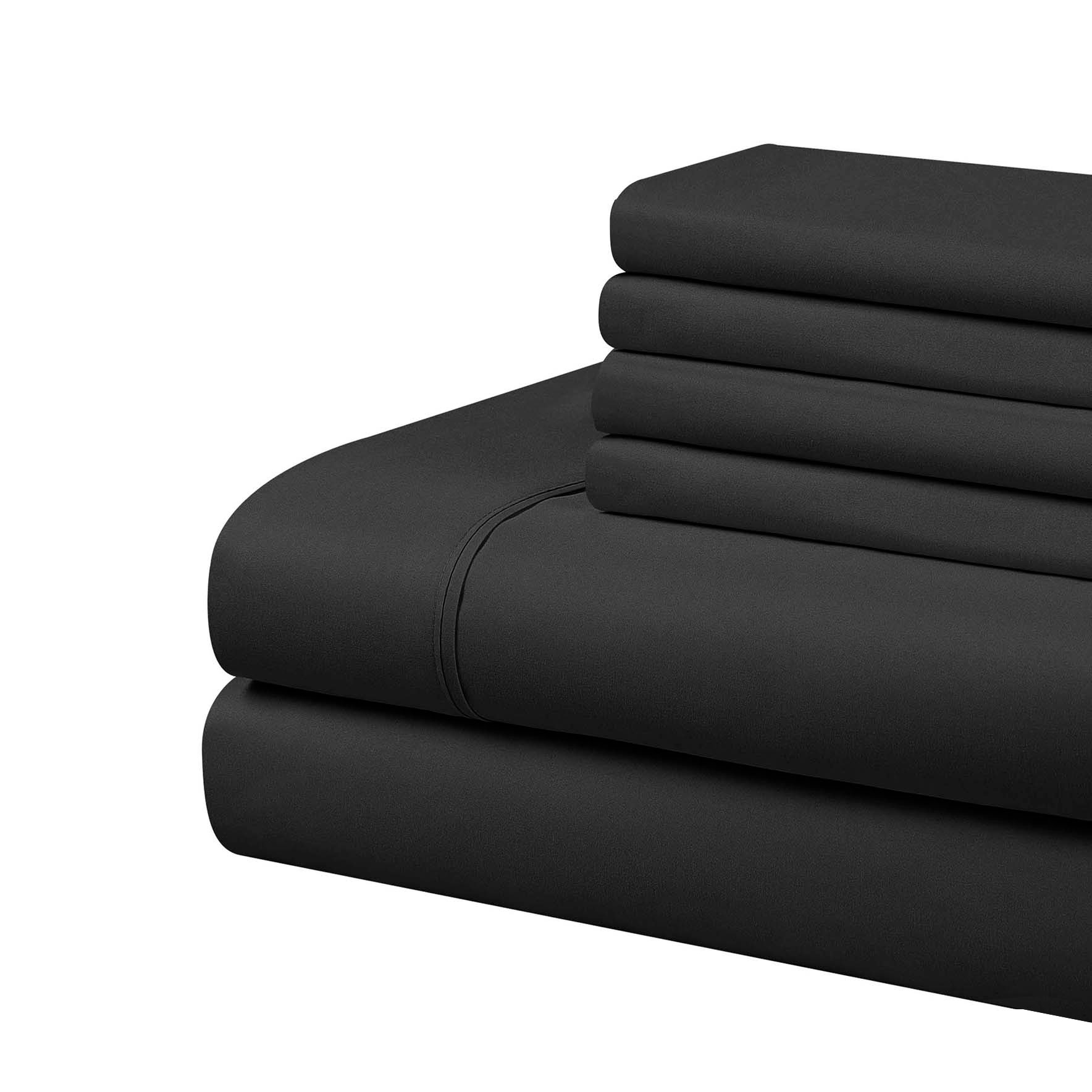 Swift Home Luxury 6-Piece Sheet Set with Extra Pillow Case, Queen