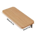 thumbnail image 3 of Wzzjkit Kitchen Rack, Wall Mounted Shelves Wall Foldable Shelves A Board Shelves Board Wall Bookshelf Storage Shelf, Kitchen Racks and Shelves, 3 of 6