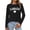Black, variant on WILLBEST Women Tshirts Womens Canada Long Sleeve Canada Day Flag T Shirt Canadian Maple Leaf Shirts 3755