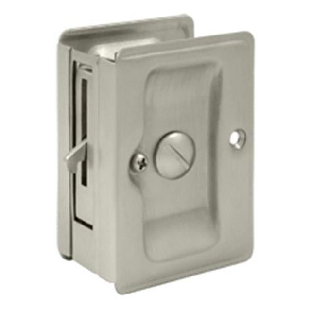 Deltana SDLA325U15 3,25 x 2,25 Po Verrou de Poche Réglable Robuste en Nickel Satiné - Solide