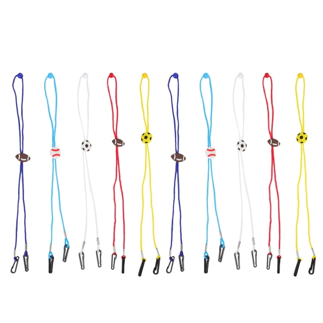 10Pcs Children Glasses Lanyards Cartoon Design Eyeglasses Lanyards Elastic Glasses Straps