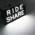 thumbnail image 1 of LED Light Sign For Car 7.5 X 4.5 Inch Windshield LED Car Sign With Suction Cups Text Led Light For Ride Driver, 1 of 2