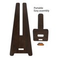 thumbnail image 3 of Wind Instrument Holder, Rosewood Vertical Support Stable Universal Electronic Wind Instrument Stand  for Flute Clarinet Saxophone, 3 of 7