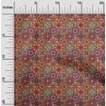 thumbnail image 1 of oneOone Viscose Chiffon Fabric Floral & Geometric Ethnic Printed Craft Fabric BTY 42 Inch Wide, 1 of 4