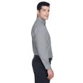 thumbnail image 3 of Harriton Men's Long-Sleeve Oxford with Stain-Release, 3 of 3