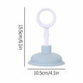 thumbnail image 3 of WHEANG Kitchen Multifunctional Suction Cups Through The Toilet Drain Plumbing Tools Hair Clogging Garbage Unclogger, 3 of 4