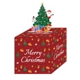 thumbnail image 2 of Red Christmas Money Pull Box Party Game, Birthday Cash Gift Surprise Present for Kids Adults, Interactive Celebration Decor, 2 of 5