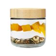 thumbnail image 2 of Sale Today Clearance! Kitchen Cereal Jar Yogurt Cup Dry Fruit Storage Jar Glass Sealed Jar, 2 of 9