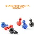 thumbnail image 1 of Bike Brake Cable Caps Aluminum Alloy Install Brake Wire End Caps Easy to Install Wear Resistant Brake Cable End Crimps for Bikes Bicycles, 1 of 9