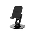 thumbnail image 2 of RRJ Foldable Phone Stand For Desk, 360 Degrees Rotation Height Retractable Portable Cell Phone Holder, Desktop Lazy Arm Mount, Adjustable Tablet Stand For Home Office Video Watching, Hands Free, 2 of 8