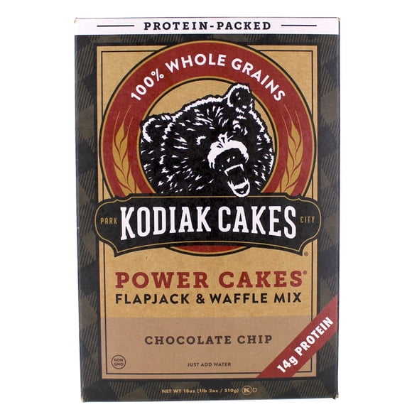 Kodiak Cakes - Power Cakes Flapjack & Waffle Mix Chocolate Chip - 18 oz.