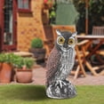 thumbnail image 3 of Realistic Away Owls Statue Bird Deterrent Owl Decoy Fake, 3 of 8