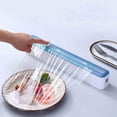 thumbnail image 1 of UsRHHA Plastic Film Cutter With Magnetic Suction, Adjustable Storage Box For Kitchen Wrap Cutting, Wall Mount Dispenser For Aluminum Foil And Wax Sheets, 1 of 6
