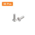 thumbnail image 3 of Unique Bargains M1x0.25x3mm Lot de 50 Vis Plates Rondes en Métal pour Machine à Entraînement Phillips, 3 of 5