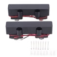 thumbnail image 2 of Jazz Bass Set, Lightweight Noiseless Jazz Bass Pickup  For Electric Bass For 4 String Jazz Bass Guitar Part, 2 of 8