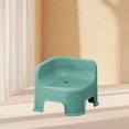 thumbnail image 2 of Dvruxg Plastic Step Stool, Small Portable Step Stool, Thickened Single Foot Stool with Non Slip Pads, Multifunctional Seat Stool Sturdy and Lightweight for Living Room Bathroom Kitchen, 2 of 5