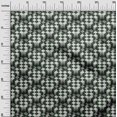 thumbnail image 3 of oneOone Silk Tabby Dark Green Fabric Geometrical Craft Projects Decor Fabric Printed By The Yard 42 Inch Wide, 3 of 4