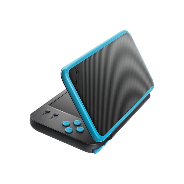 New Nintendo 2DS XL - Black + Turquoise w/ Mario Kart 7 Pre