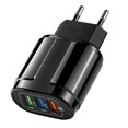 thumbnail image 1 of 3-port USB Charging Head Macaron Color Matching Charging Head Portable USB Charging Head, 1 of 5