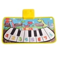 thumbnail image 1 of Kids Musical Play Mat Stepping Piano Floor Keyboard Puzzle Early Education Game Carpet 46X25Cm, 1 of 7
