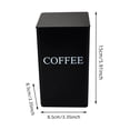 thumbnail image 2 of Binwennn Reusable Lunch Bag Freezer Casserole Containers with Lids 3 Pieces Coffee Tea Container Set Metal Vintage Kitchen Jar Set With Airtight Lids Food Storage Container Jars For Kitchen, 2 of 3