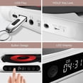 thumbnail image 2 of Portable Bluetooth CD Player with LED Display, 2026 New Portable Bluetooth CD Player, for Home, Car & Outdoor USB, SD/AUX/FM Radio, Hi-Fi Sound Rechargeable Wireless Compatible (Green), 2 of 8