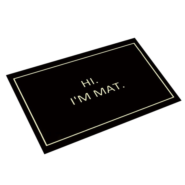 Spring Doormat Decorative Indoor Front Door Floor Mat Entry Rug Outdoor Boot Scraper Non Slip Backing for Kitchen mats, Front Back Doors, Pets and Dogs, Home Indoor Outdoor Decorations
