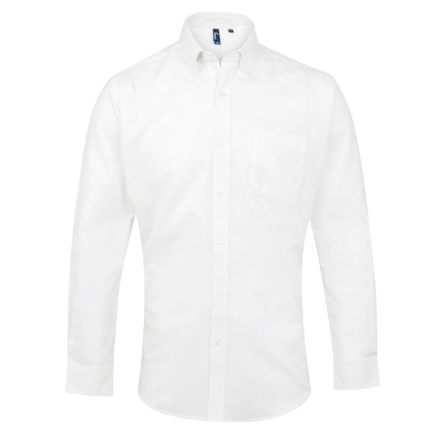 Premier Chemise de Travail Oxford à Manches Longues pour Hommes Signature