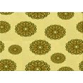 thumbnail image 1 of Ahgly Company Machine Washable Indoor Rectangle Transitional Dark Yellow Green Area Rugs, 2' x 3', 1 of 7
