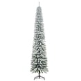 thumbnail image 1 of HOMCOM Arbre de Noël Artificiel de 9 Pieds avec Branches Réalistes Vert, 1 of 10