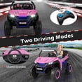 thumbnail image 3 of 12V 2-Seater Kids Ride On UTV RC Electric Vehicle Suspension w/ Lights & Music, 3 of 10