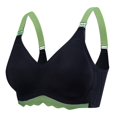 thumbnail image 2 of LSLJS Pregnant Women's Plain Color Bra Nursing Bras, 2 of 5