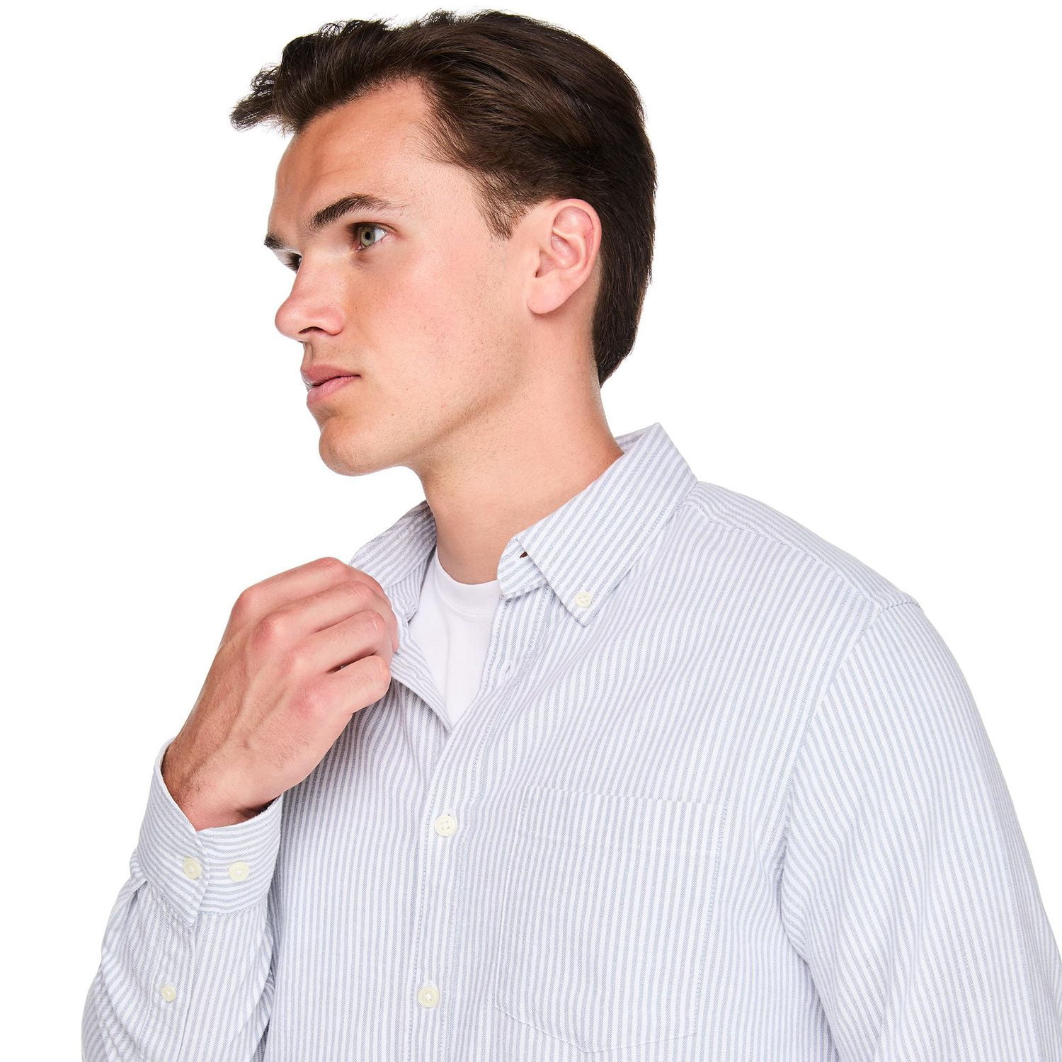 George Men's Long-Sleeve Button-Down Shirt