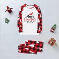 thumbnail image 2 of Pisexur Christmas Pajamas for Family Add Festive Atmosphere Family Christmas Pjs Matching Sets Reindeer and Snowflake Patterned Sleepwear Xmas PJS Set for Couples and Kids Christmas Pajamas, 2 of 5