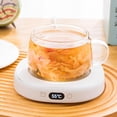 thumbnail image 2 of Mug Warmer, Coffee Warmer for Desk with Timer & 3 Temperature Control, Candle Warmer Plate with Auto Shut Off, Smart Cup Warmer for Coffee, Milk, Tea, Cocoa, Water, 2 of 3