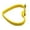 Yellow, variant on Bakeware Heart Shaped Pancake and Egg Frying Tool for Holiday Breakfasts and Celebrations - Silicone Star Egg Frying Pan for Festive Pancakes and Valentines Day