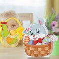 thumbnail image 4 of EGNMCR Easter DIY 5D Diamond Art Painting Kits, Easter Rabbit Eggs Tabletop Decoration With LED String Light, Cute Diamond Paintings Ornament For Easter Day, Gift, 4 of 5