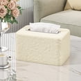 thumbnail image 4 of Ohufall Tissue Cover Box With Tissue Cell Phone Facial Paper Organizer, boxes of tissues, tissue paper box, For Kitchen Bathroom Vanity Countertops Bedroom Dressers And Tables Gift, 4 of 6