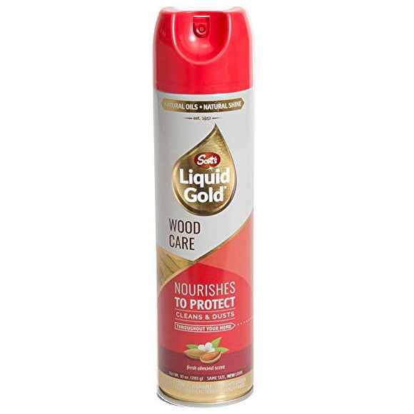 Scotts Liquid Gold A10 Nettoyant pour Bois Agent de Conservation, 10 Oz, Aérosolcan, 10 Oz