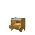 thumbnail image 2 of ACME Garcia Nightstand w/LED in Light Aspen Brown, 2 of 8