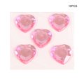 thumbnail image 1 of Heart Rhinestone Stickers Acrylic Crystal Portable Fashionable Acrylic Gems Multipurpose Decorative Handheld Clothes Scrapbooking DIY Crafts Necklace Pink, 1 of 6