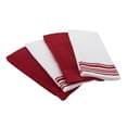 thumbnail image 3 of Mainstays 4-Pack 16"x26" Woven Kitchen Towel Set, Red Sedona, 3 of 5