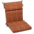 thumbnail image 1 of Coussin de Chaise d'Extérieur Carré pour Siège/dossier en Polyester Filé de 18 Po sur 38 Po - Vanya Paprika, 1 of 4