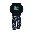 thumbnail image 3 of Faithtur Tenue de Noël Parent-Enfant, Pyjama/combinaison à Manches Longues Imprimé, 3 of 9