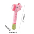 thumbnail image 2 of EGNMCR Children's Giraffe 10 Hole Bubble Machine Handheld Fully Automatic Summer Outdoor Stick Bubble Toy Children's Toy Bubble Stick 90ml Bubble Water Bubble Machine, 2 of 6