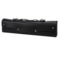 thumbnail image 2 of Flute Satchel,Flute Carrying Bag Hand Synthetic Leather Flute Bag Flute Storage Bag Multi-Functional, 2 of 8